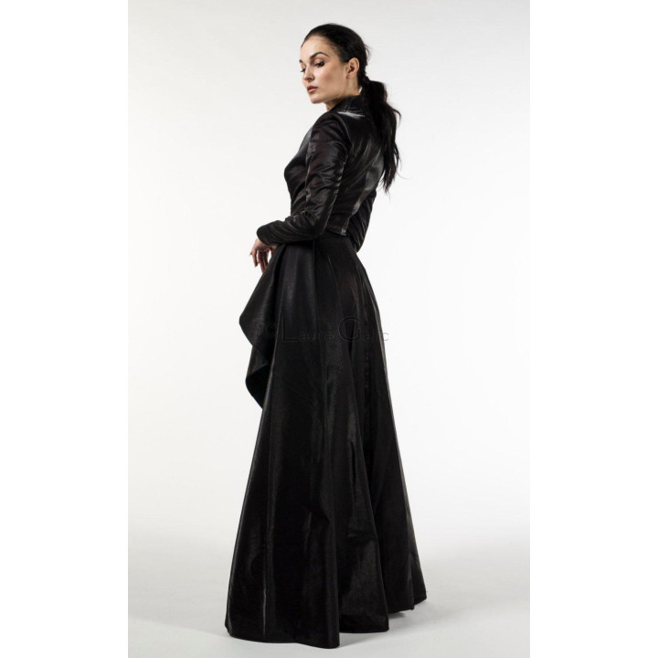 Rochie Dantela Cu Corset Si Sacou Detasabil