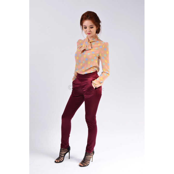 Aura shirt with polka dotts