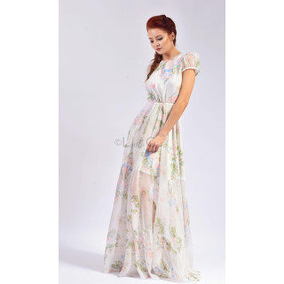 Rochie Floarea, cu spate gol