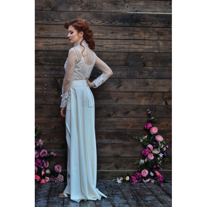 Donatela tulle Blouse