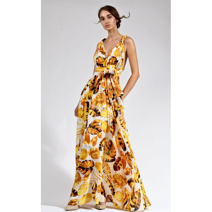 Rochie Agnes 3, esarfe prindere variata