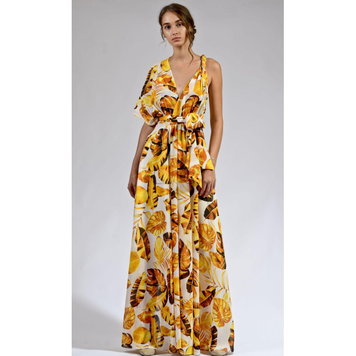 Rochie Agnes 3, esarfe prindere variata