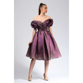Rochie corset inimioara cu bretele lasate