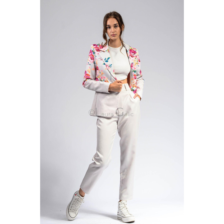 Costum Ramona split floral