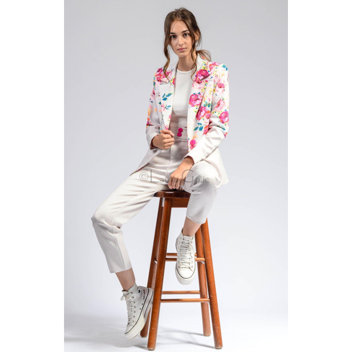 Costum Ramona split floral