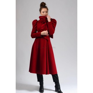 Beatrice 3 coat, winter lining, wool thread