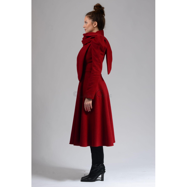 Beatrice 3 coat, winter lining, wool thread