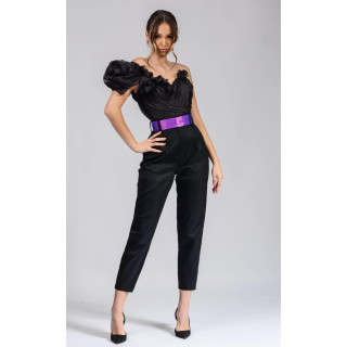 Compleu Kendra  corset Matase cu pantaloni Zoot
