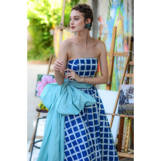Rochie Loredana 1 esarfa mint