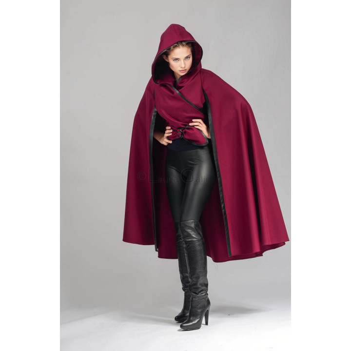 Midi cape