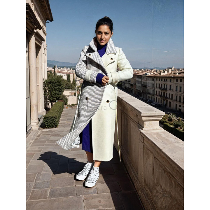 Romanita 3 coat, purple color mix