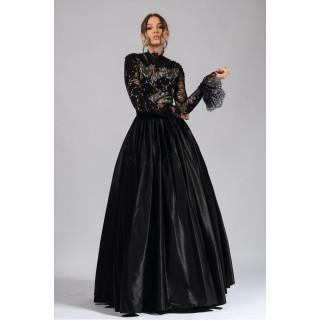 Compleu Carmina 1, stoc, măsură 36-38, dos bluza negru