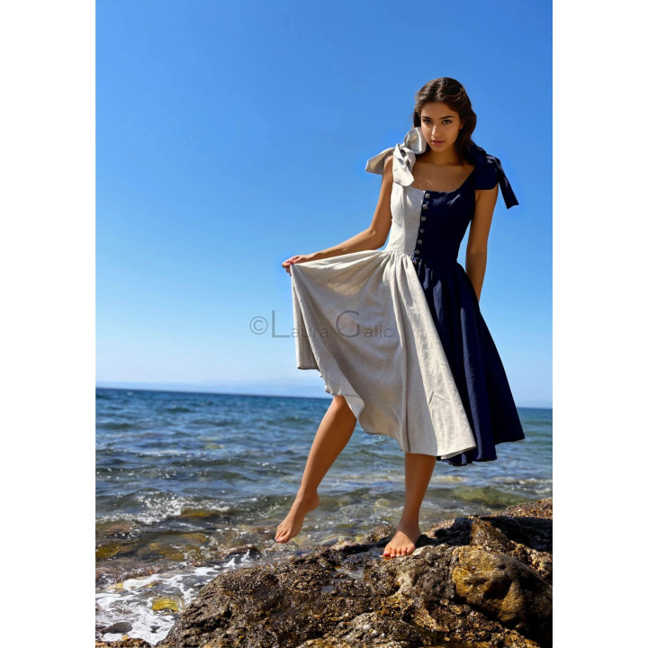 Rochie in Afrodite cu bretele reglabile