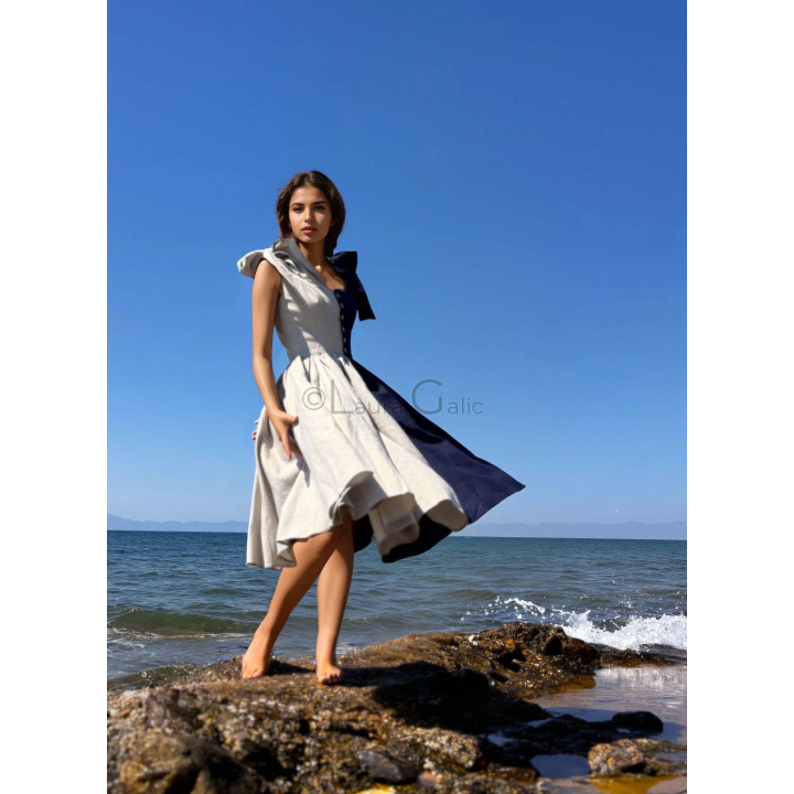 Rochie in Afrodite cu bretele reglabile