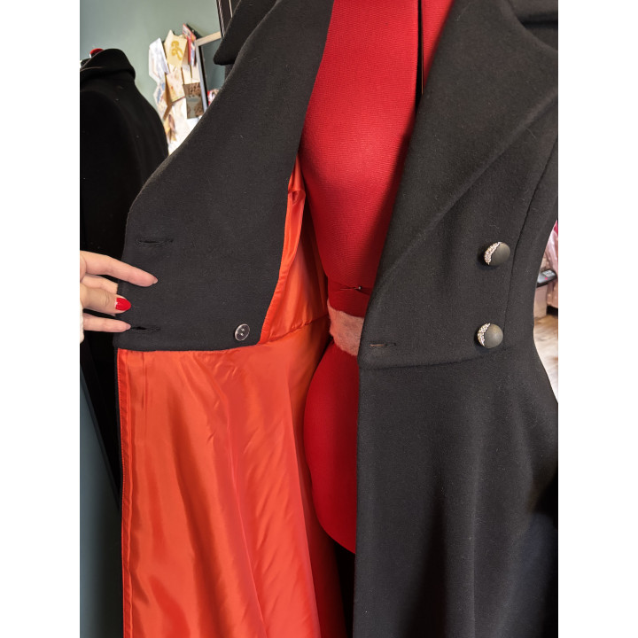 Palton Ofelia Lung (guler detasabil), stoc