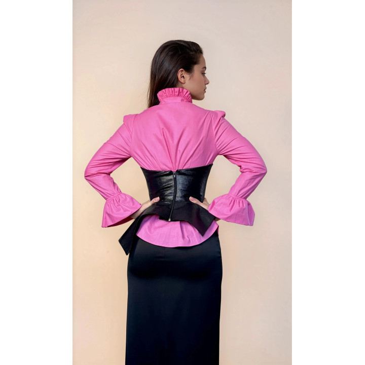 Compleu Domenica 3 piese: Camasa +Corset+Fusta