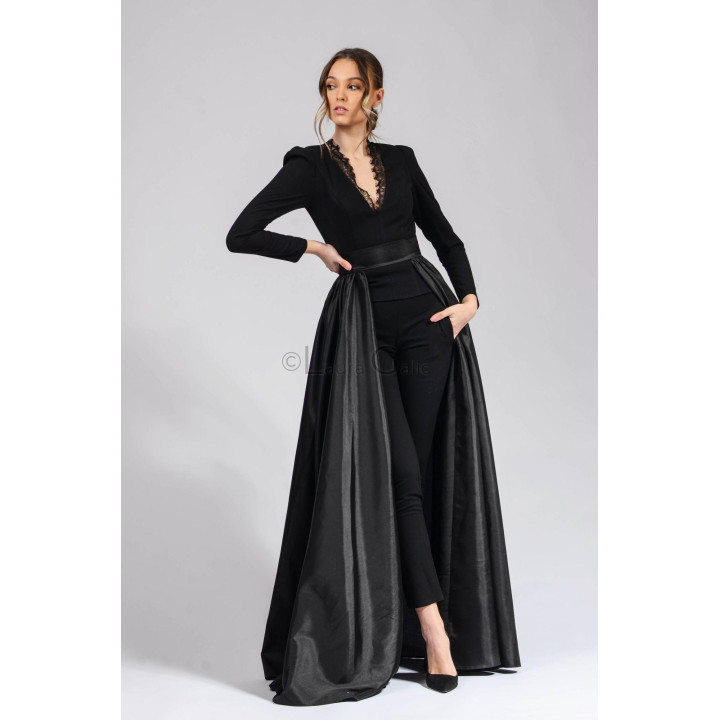 Taffeta train stock size 38