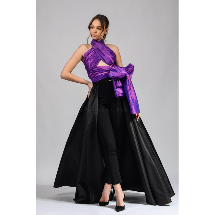 Taffeta train stock size 38