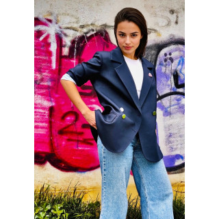 Sacou-boyfriend Darius , croi supradimensionat 