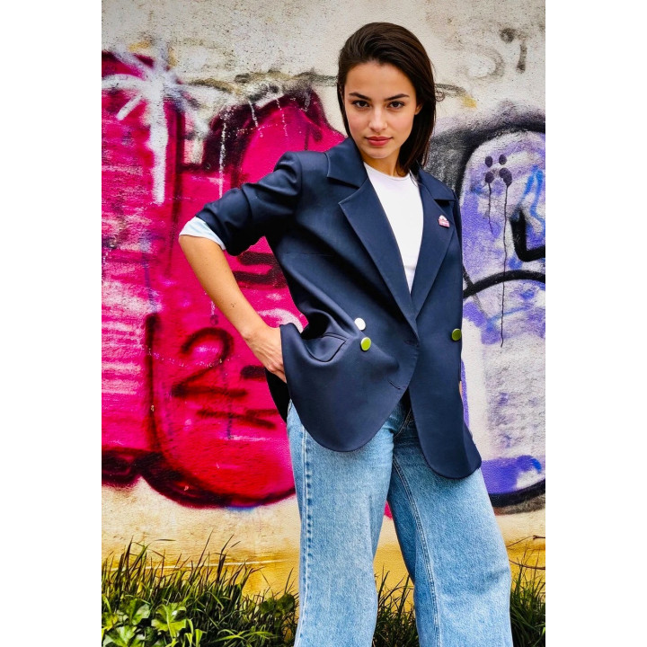 Sacou-boyfriend Darius , croi supradimensionat 