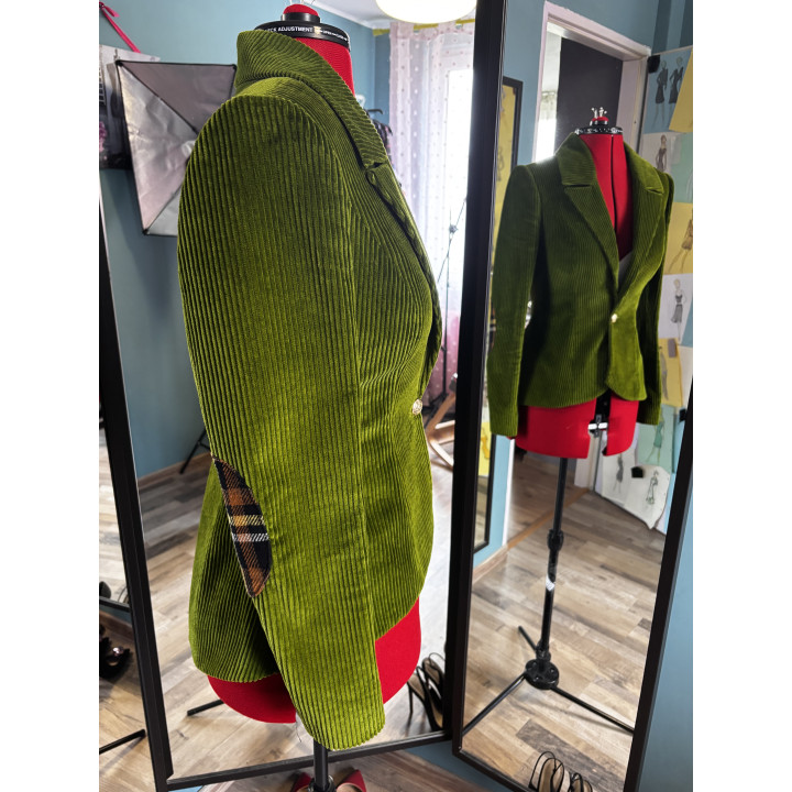 One-of-a kind Courduroi jacket