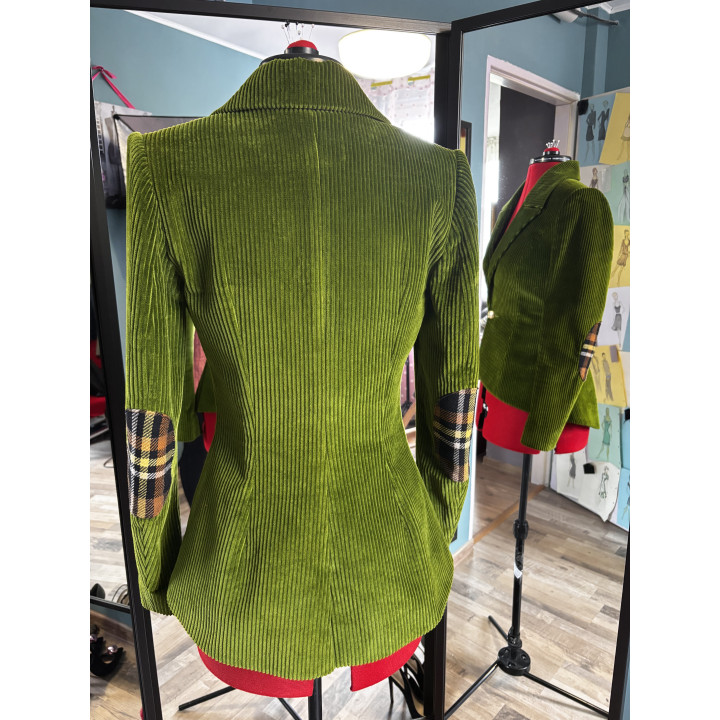 One-of-a kind Courduroi jacket