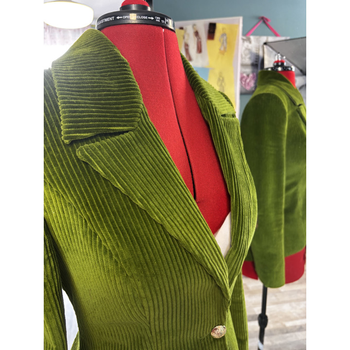 One-of-a kind Courduroi jacket