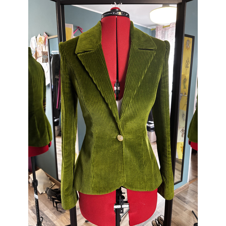 One-of-a kind Courduroi jacket