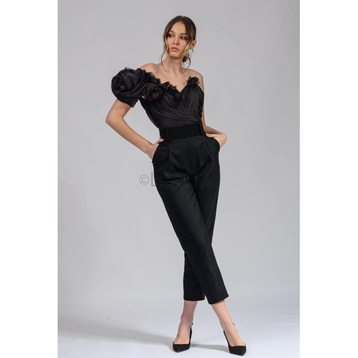 Compleu Kendra  corset Matase cu pantaloni Zoot copy